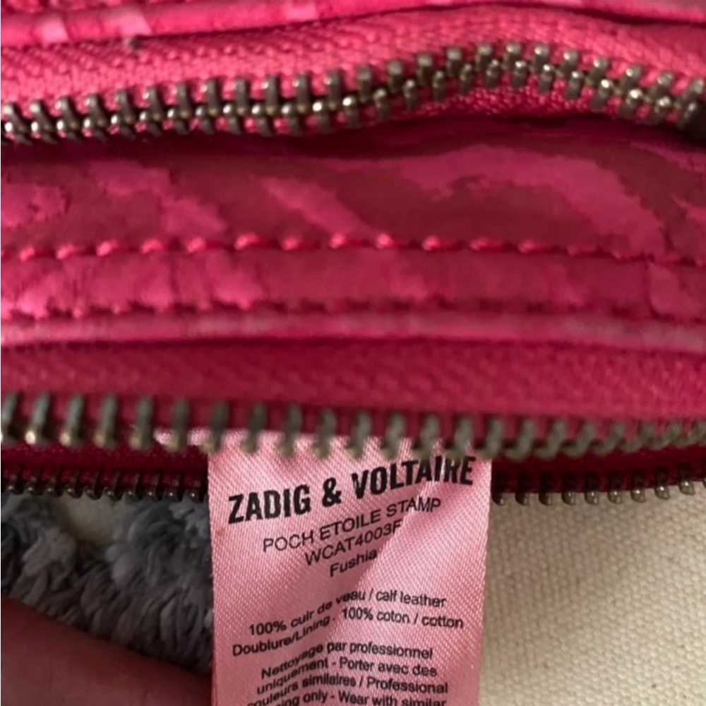 Zadig & Voltaire Clutch / Wristlet in Pink - Picture 4 of 5